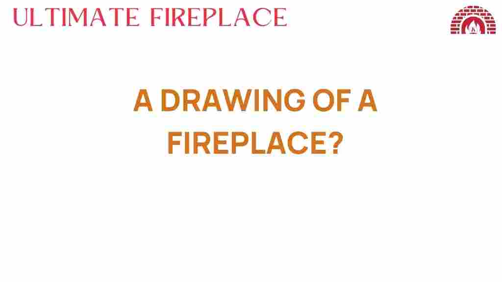 drawing-of-a-fireplace