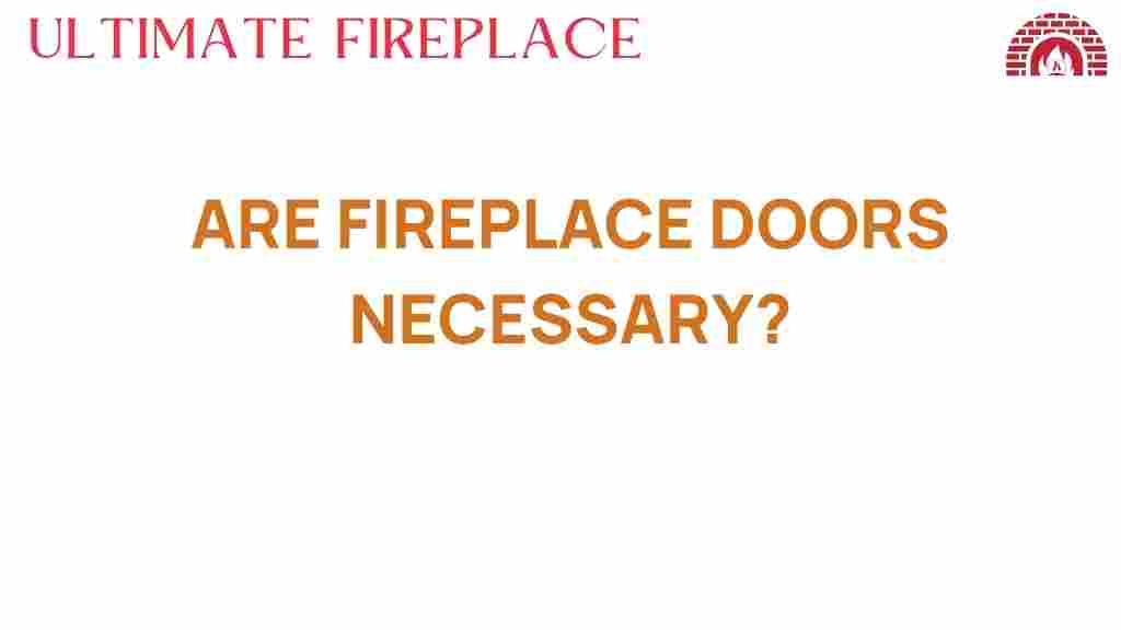 are-fireplace-doors-essential