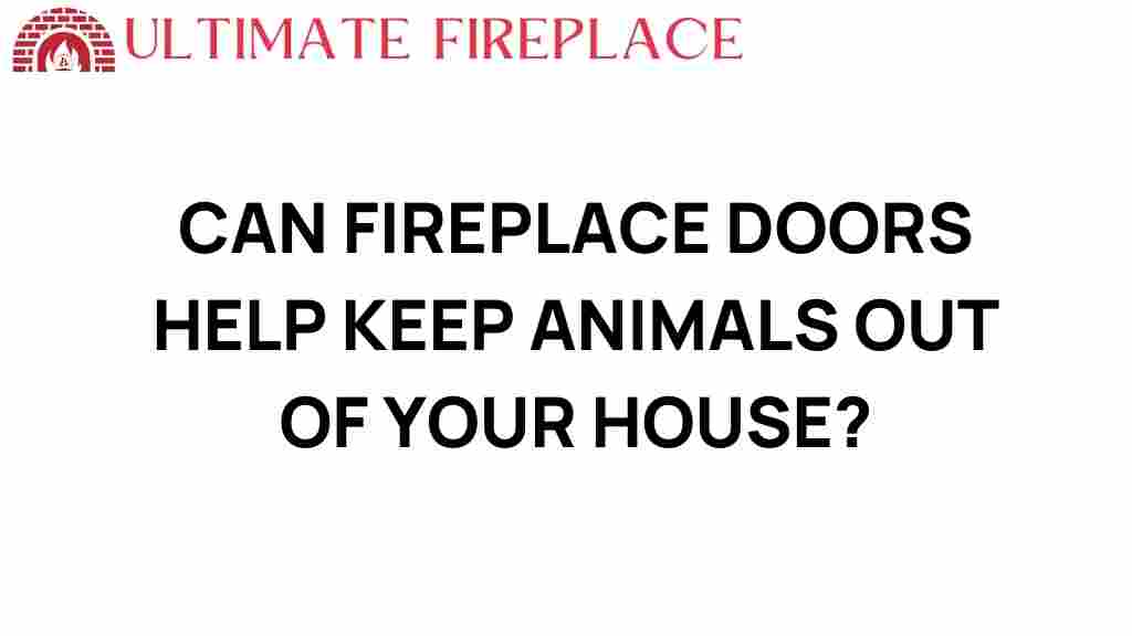 can-fireplace-doors-keep-animals-out