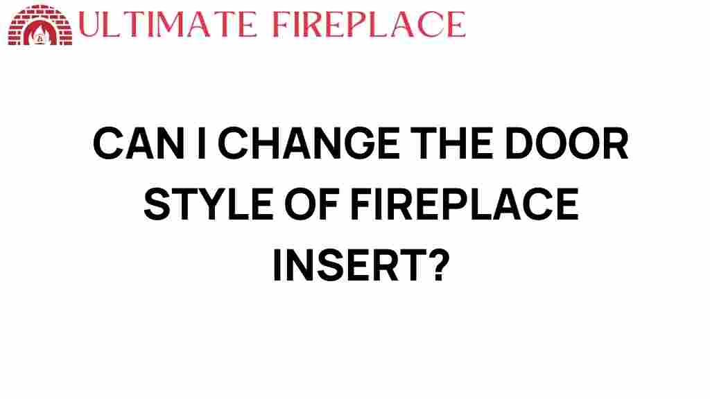 can-i-change-fireplace-insert-door-style