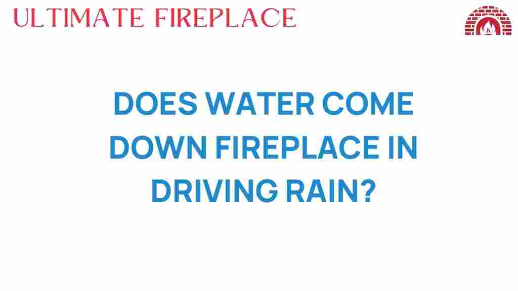 does-water-come-down-fireplace