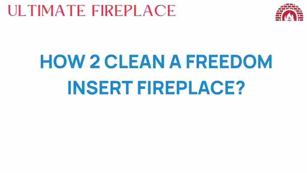 how-to-clean-freedom-insert-fireplace