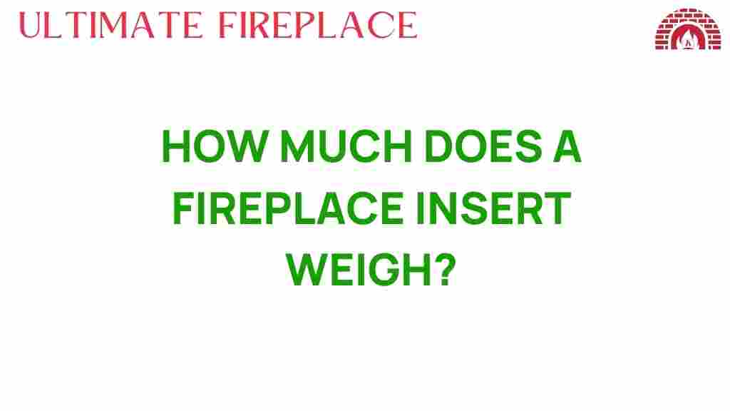 fireplace-insert-weight