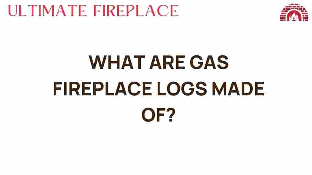 what-are-gas-fireplace-logs-made-of